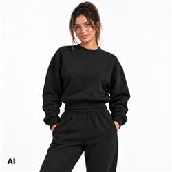 Dámská mikina Cozy Club Black