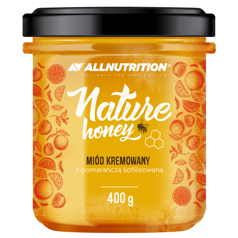 ALLNUTRITION Nature Honey s pomerančem