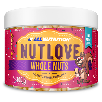 ALLNUTRITION NUTLOVE WHOLENUTS - ARCHAIDS IN WHITE CHOCOLATE