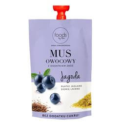 Ovocná pěna s obilovinami