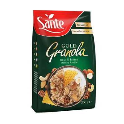 Sante GRANOLA GOLD OŘECHY & MED
