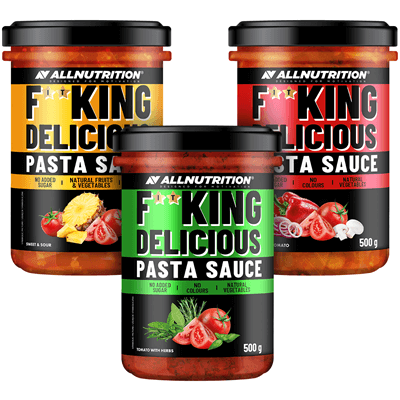 ALLNUTRITION 3 x FITKING DELICIOUS PASTA SAUCE 500g