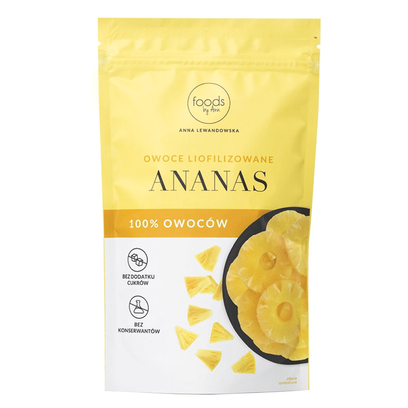 Foods By Ann Lyofilizované ovoce - Ananas