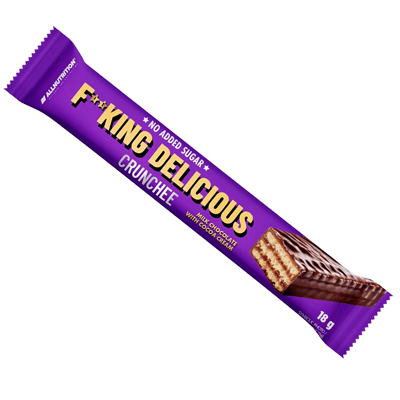ALLNUTRITION 10 x Fitking Delicious Crunchee 18g