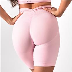 Push Up kraťasy V Back Soft Pink