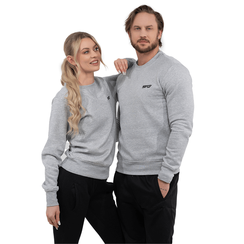 SFD WEAR Mikina Core Grey Melange