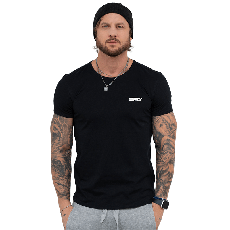 SFD WEAR PÁNSKÉ TRIČKO PREMIUM Black