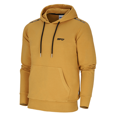 SFD NUTRITION Hořčicová mikina s kapucí Patriotic