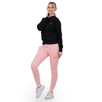 SFD WEAR DÁMSKÉ TEPLÁKOVÉ KALHOTY BASIC PINK