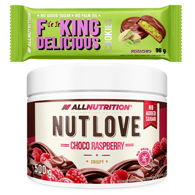 ALLNUTRITION NUTLOVE Choco Raspberry Crispy