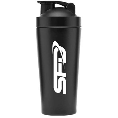 SFD NUTRITION Nerezový shaker černý