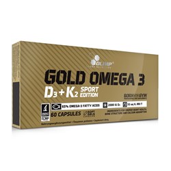 Gold Omega 3 D3 + K2 Sport Edition