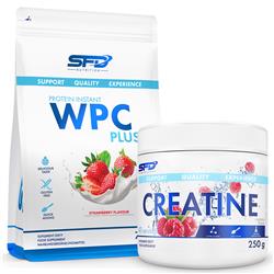 Wpc Protein plus 700g + SFD Creatine 250g