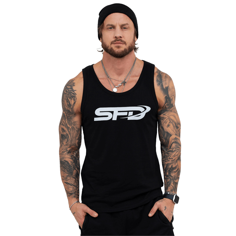 SFD WEAR PÁNSKÉ TÍLKO BIG LOGO BLACK