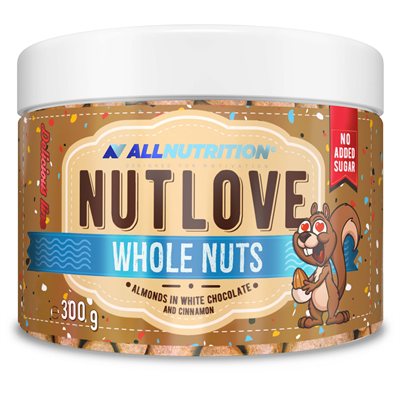 ALLNUTRITION Nutlove Wholenut - Almonds In White Chocolate And Cinnamon