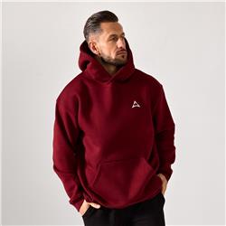 PÁNSKÁ MIKINA DARK BURGUNDY