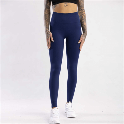 SFD WEAR Seamless Leggings Push UP Blue