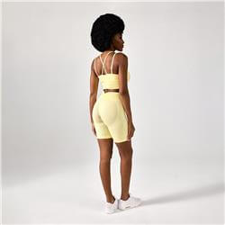 Push Up kraťasy V Back Butter Yellow