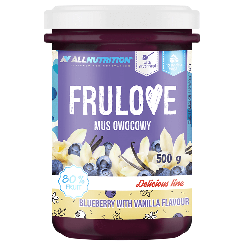 ALLNUTRITION FRULOVE OVOCNÁ PĚNA BLUEBERRY VANILLA