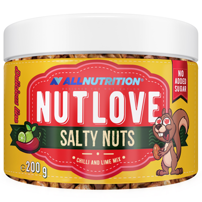 ALLNUTRITION NUTLOVE SALTY NUTS Chilli And Lime Mix