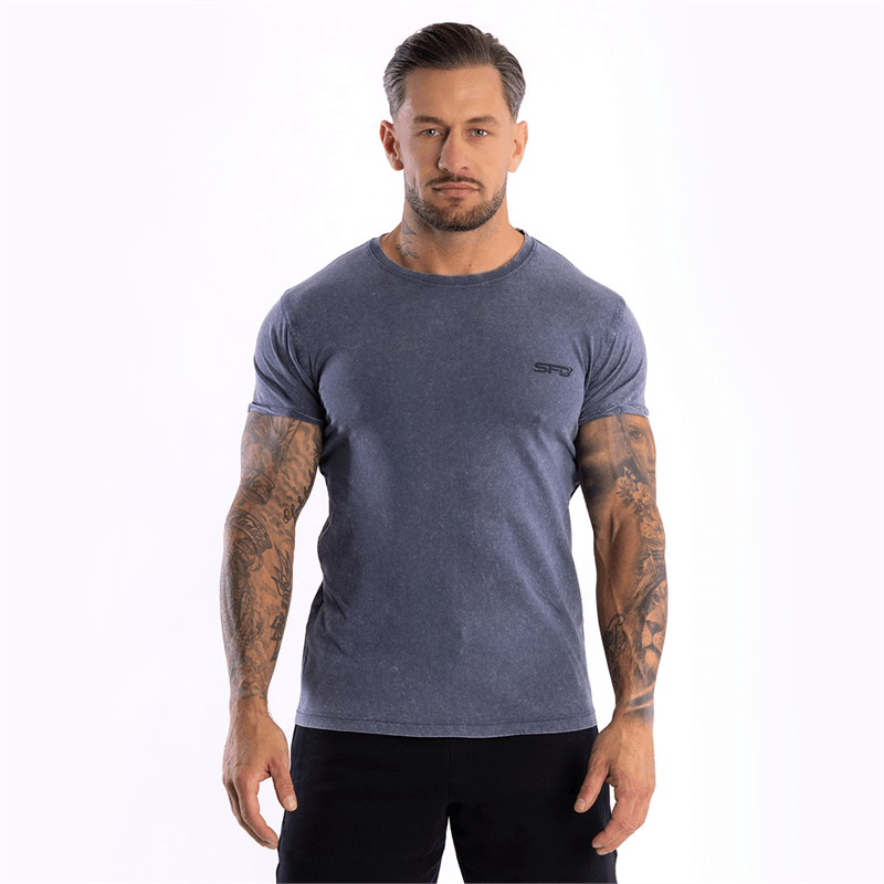 SFD WEAR PÁNSKÝ T-SHIRT Rubbed Blue