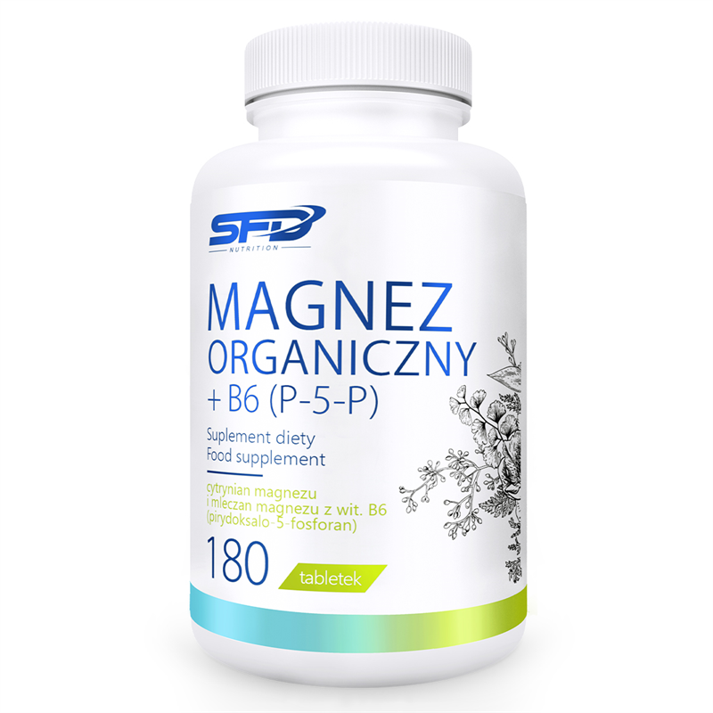 SFD NUTRITION ORGANICKÝ HOŘČÍK + B6(P-5-P)