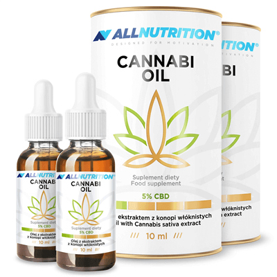 ALLNUTRITION 2x CANNABI OIL 5% 10ml