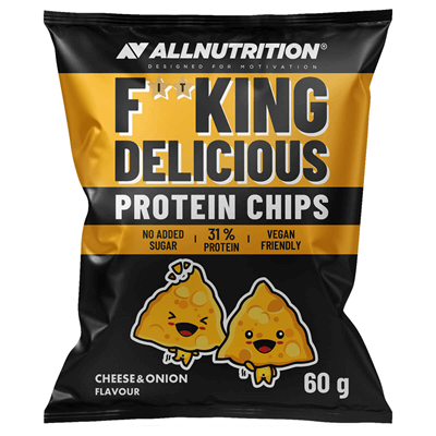 ALLNUTRITION Fitking Delicious Protein Chips Cheese Onion