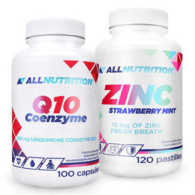 ALLNUTRITION Q10 Coenzyme 100k + ZINC 120p