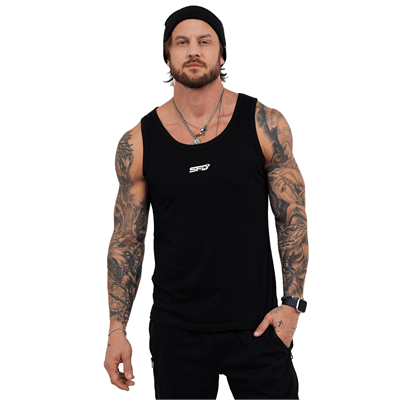 SFD WEAR PÁNSKÉ TÍLKO TOP BLACK