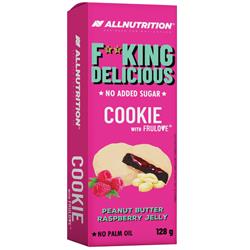 6 x Fitking Cookie Peanut Butter Raspberry Jelly 128g