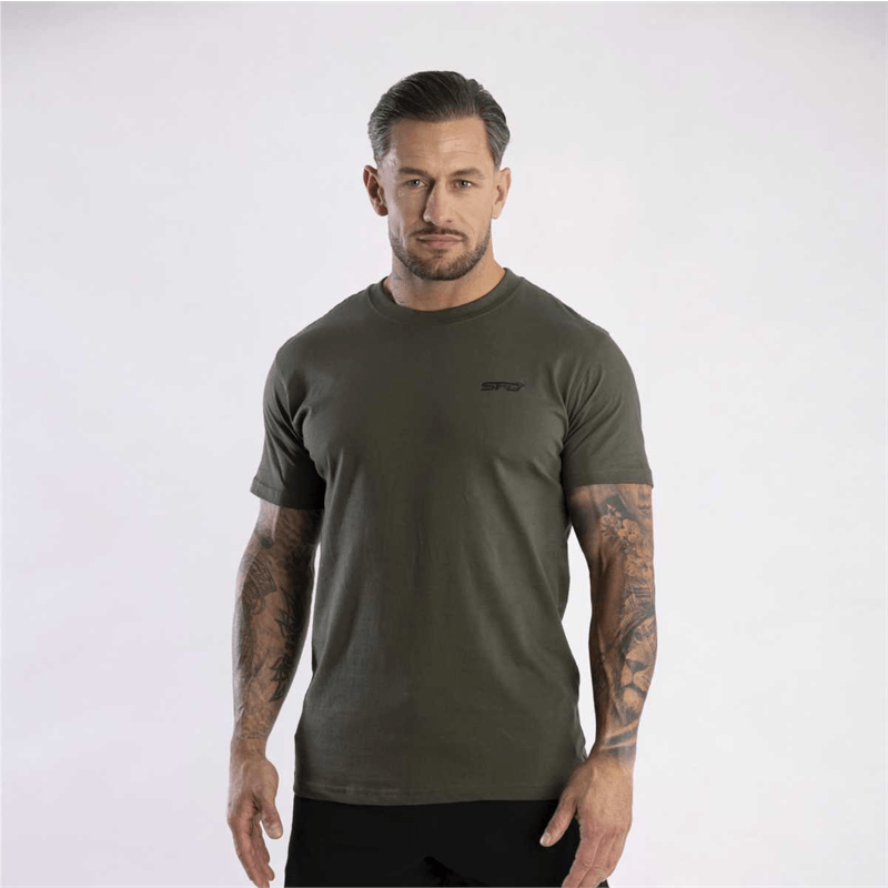 SFD WEAR PÁNSKÉ TRIČKO ESSENTIAL OLIVE